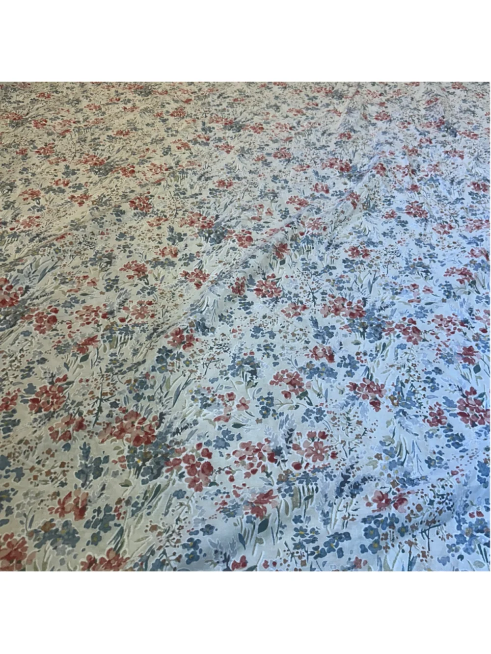 VTG Lauren Ralph Lauren Duvet Cover King Floral Country Farmhouse 90x102